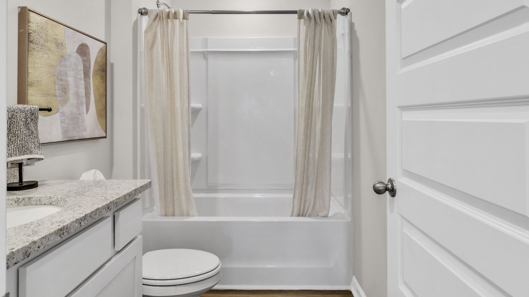 Furnished interior view inside a new home in Bailey Park, Fayetteville (Image 30).