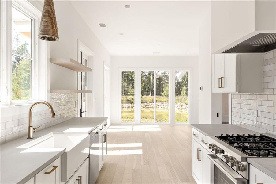 Furnished interior view inside a new home in , Chattahoochee Hills (Image 6).