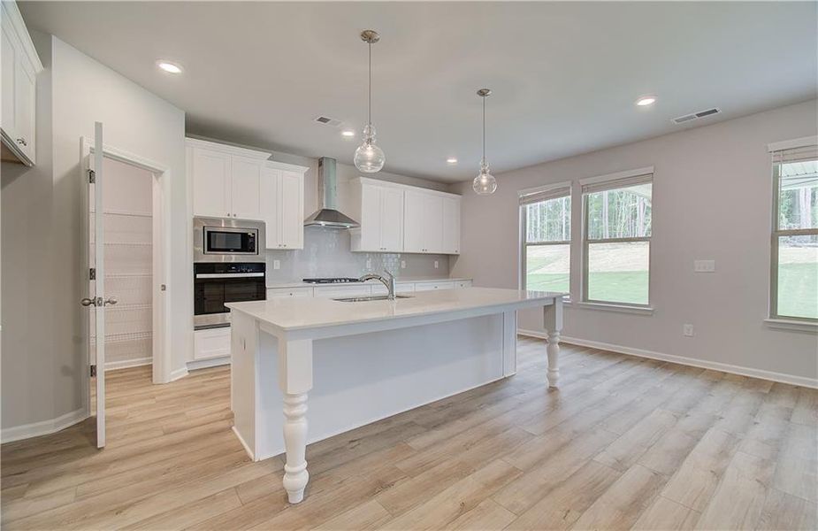 Furnished interior view inside a new home in Riverbend Overlook, Fayetteville (Image 7).