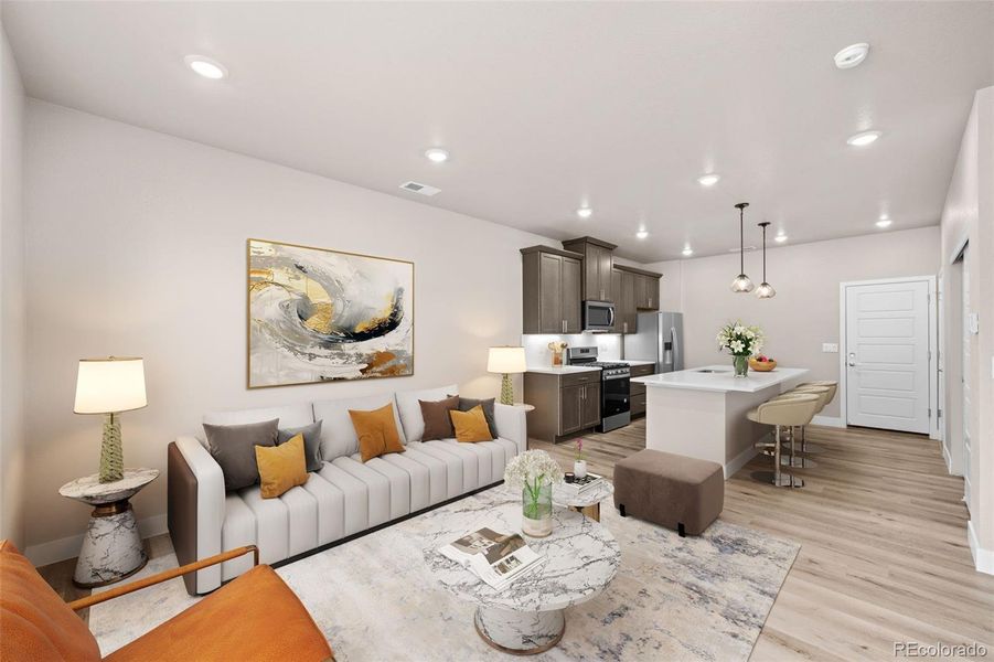 Virtually Staged Photo