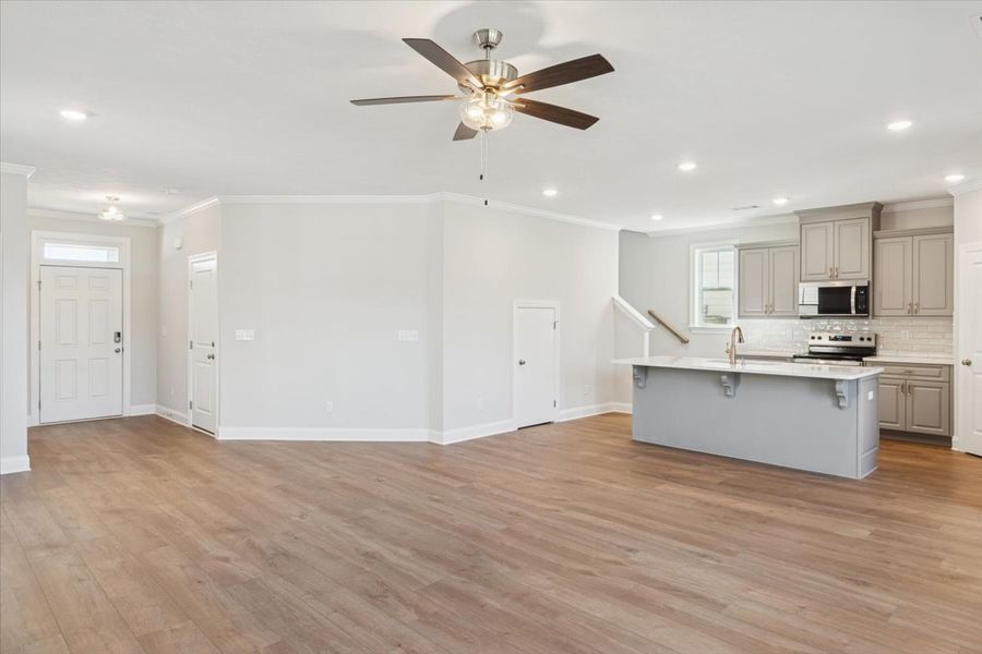 Spacious, unfurnished interior of a new home in Tillery Park, Grovetown (Image 18). Spacious, unfurnished interior of a new home in Tillery Park, Grovetown (Image 18).