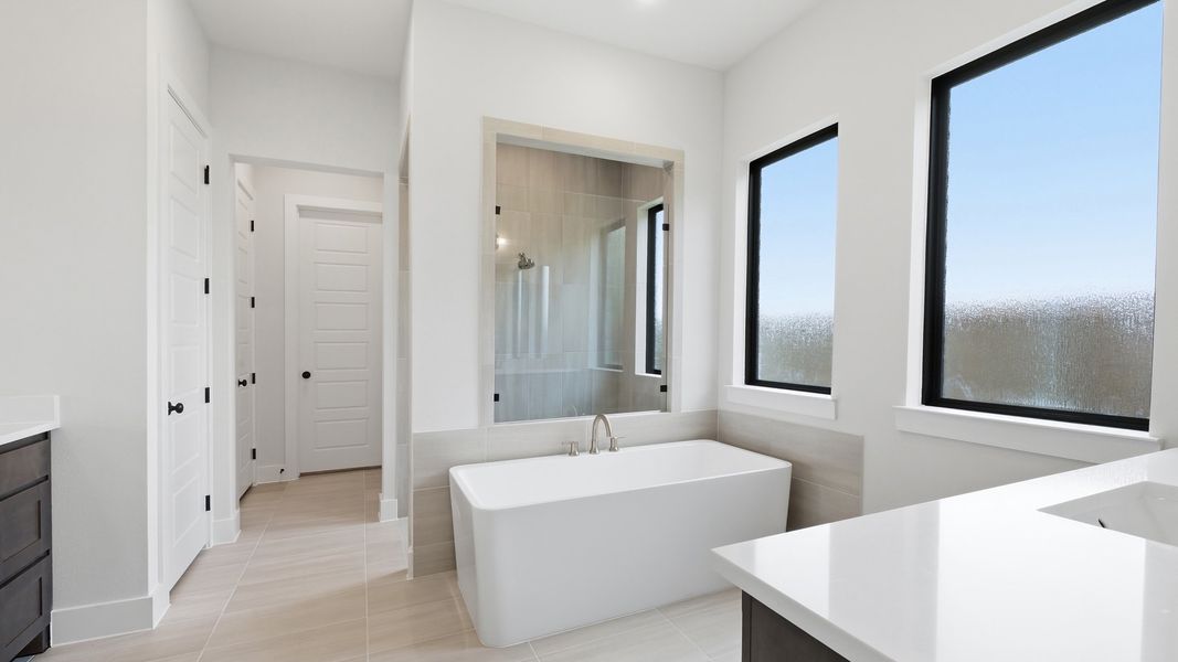 Furnished interior view inside a new home in The Parks at Wilson Creek, Celina (Image 12).