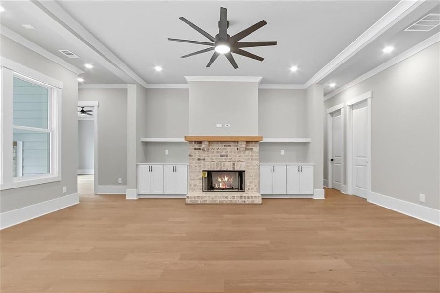 Spacious, unfurnished interior of a new home in Old Town Estates, Dacula (Image 14).