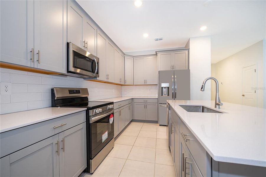 Furnished interior view inside a new home in , Davenport (Image 10).