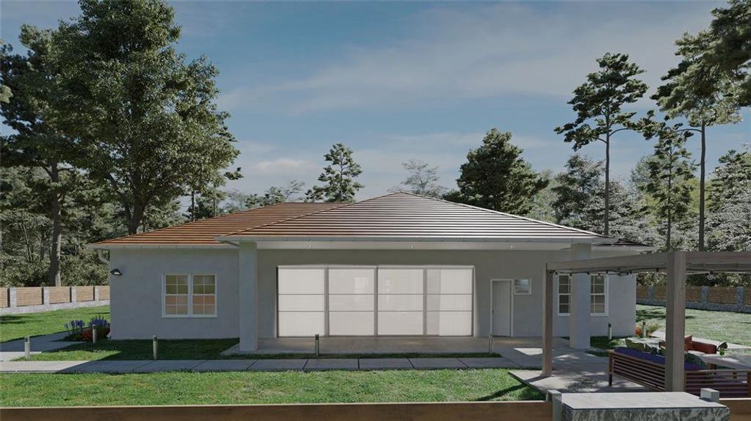 Exterior details and patio area of a home in , Port Charlotte (Image 3).