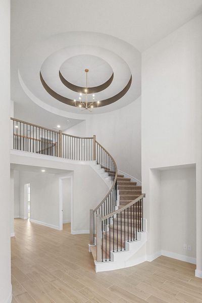 Spacious, unfurnished interior of a new home in The Colony, Bastrop (Image 19). Spacious, unfurnished interior of a new home in The Colony, Bastrop (Image 19).