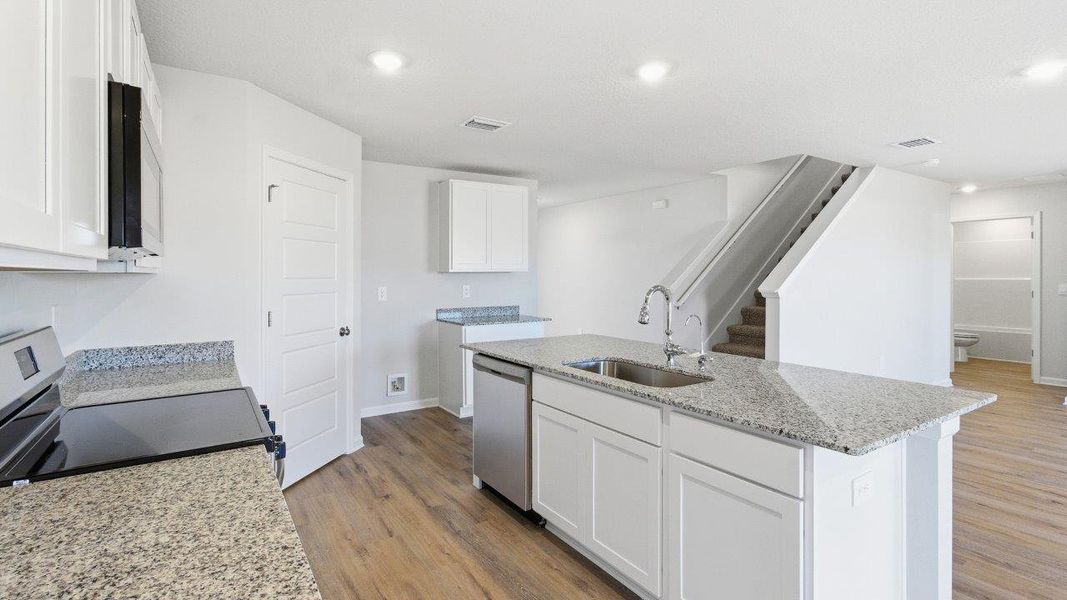 Furnished interior view inside a new home in Wesley Park, Crawfordville (Image 6).