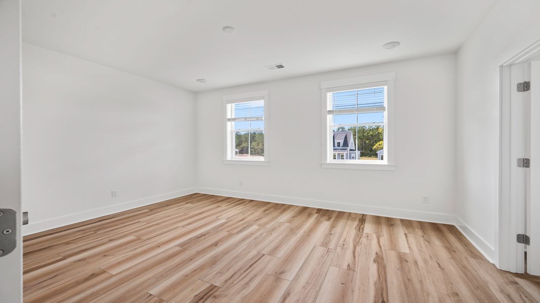 Furnished interior view inside a new home in Oak Bend, Charleston (Image 22). Furnished interior view inside a new home in Oak Bend, Charleston (Image 22).