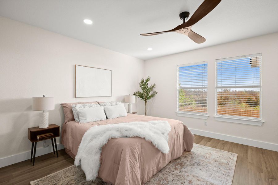 Furnished interior view inside a new home in , Pflugerville (Image 6).