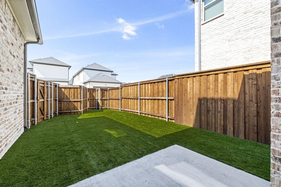 Exterior details and patio area of a home in , Frisco (Image 24). Exterior details and patio area of a home in , Frisco (Image 24).