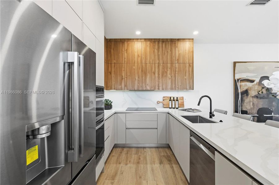 Furnished interior view inside a new home in , Miami (Image 36). Furnished interior view inside a new home in , Miami (Image 36).