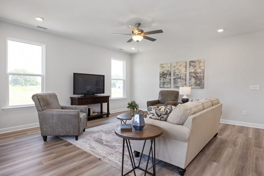 Representative furnished interior of a home built from the The Daphne C by Davidson Homes LLC in Windgate, Mooresville (Image 11).