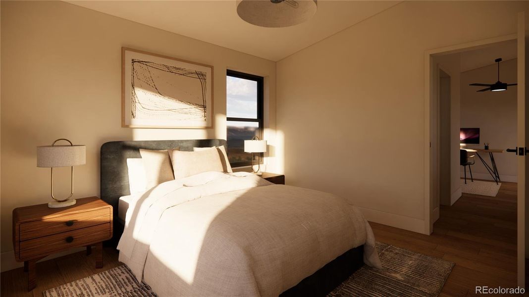 Furnished interior view inside a new home in , Gypsum (Image 10).