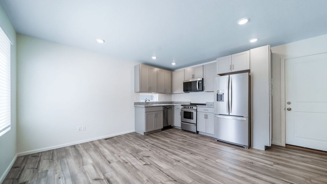 Furnished interior view inside a new home in Banning Lewis Ranch, Colorado Springs (Image 13).
