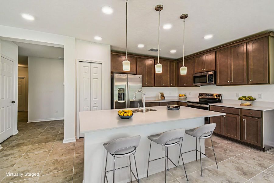 Kitchen - Virtually Staged