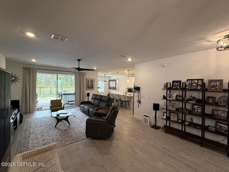 Furnished interior view inside a new home in Tributary, Yulee (Image 5).