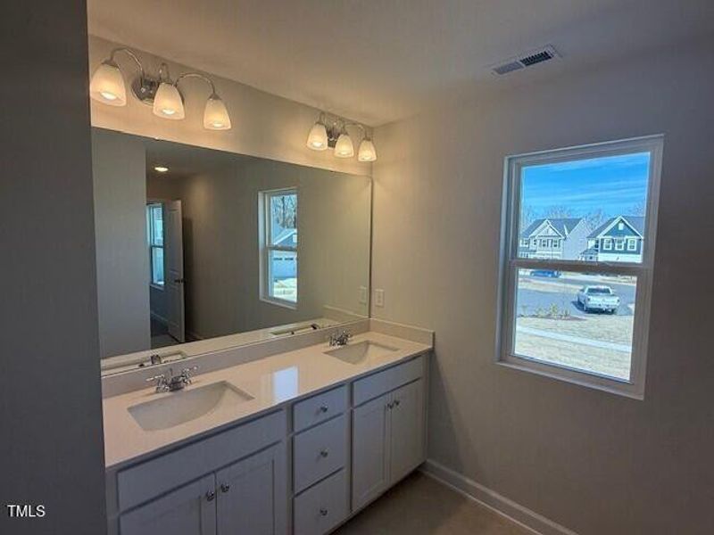 Furnished interior view inside a new home in Gregory Village, Lillington (Image 30). Furnished interior view inside a new home in Gregory Village, Lillington (Image 30).