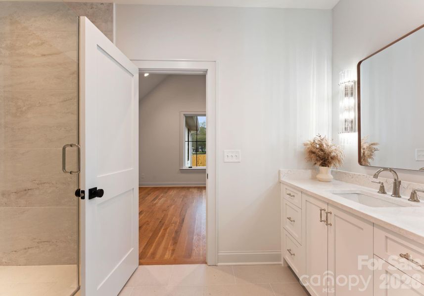 Furnished interior view inside a new home in , Charlotte (Image 36).