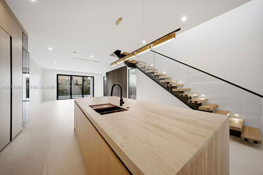 Furnished interior view inside a new home in , Fort Lauderdale (Image 43).