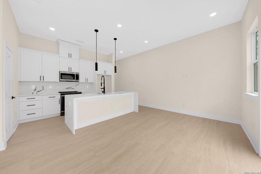 Furnished interior view inside a new home in , San Antonio (Image 7).