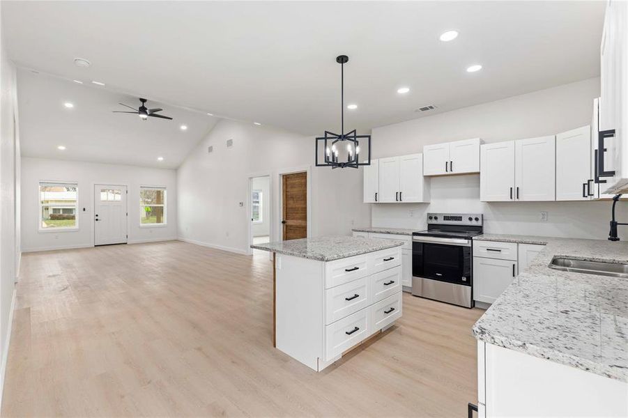 Furnished interior view inside a new home in , Brownwood (Image 8).