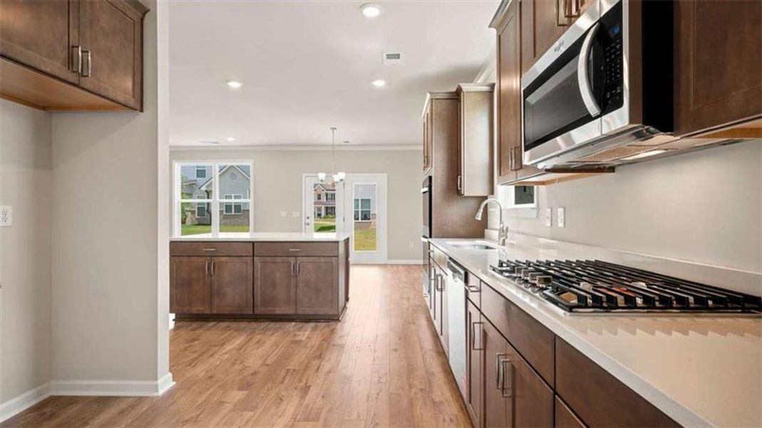 Furnished interior view inside a new home in Wildwood, Covington (Image 9).