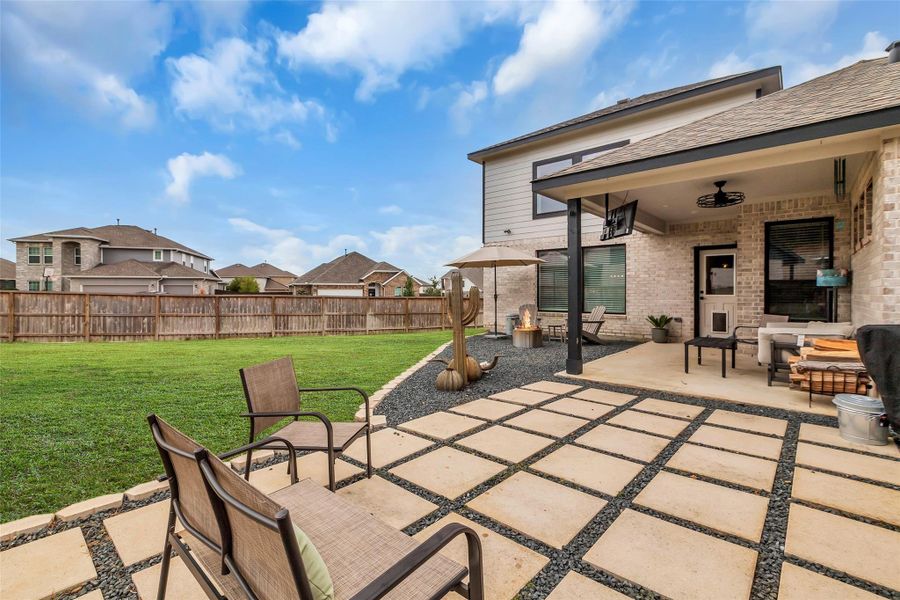 Exterior details and patio area of a home in Fairwater, Montgomery (Image 23).