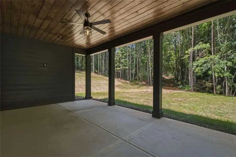 Exterior details and patio area of a home in , Talking Rock (Image 32).