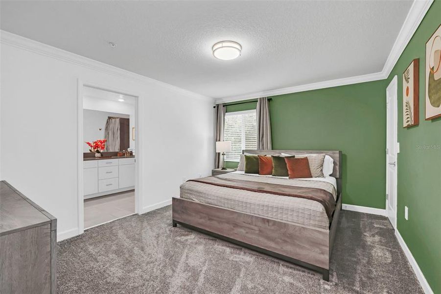 Furnished interior view inside a new home in , Kissimmee (Image 27).