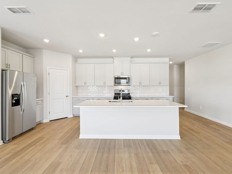 Furnished interior view inside a new home in Preserve at Mountain Creek, Pendergrass (Image 4).