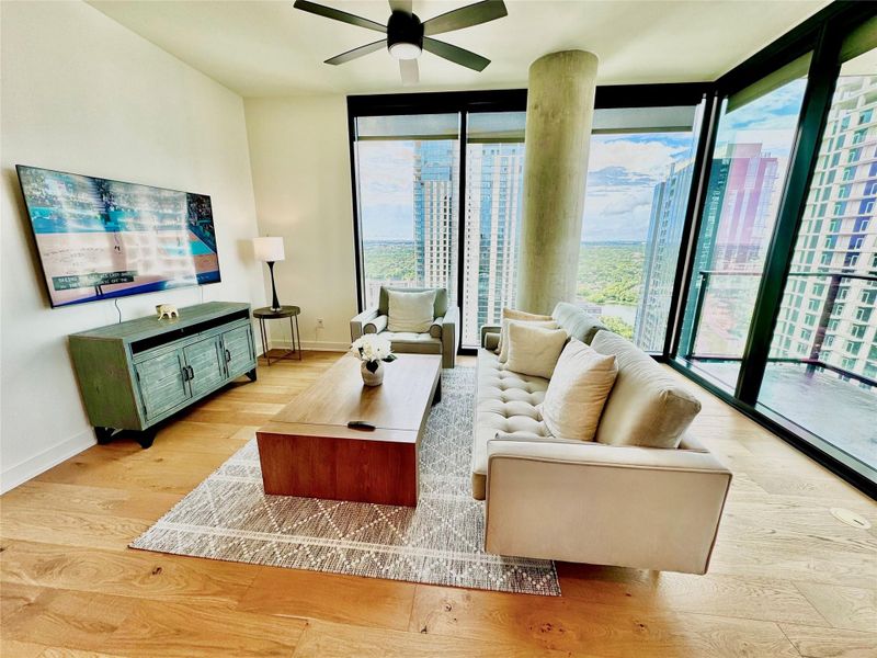 Furnished interior view inside a new home in , Austin (Image 8).
