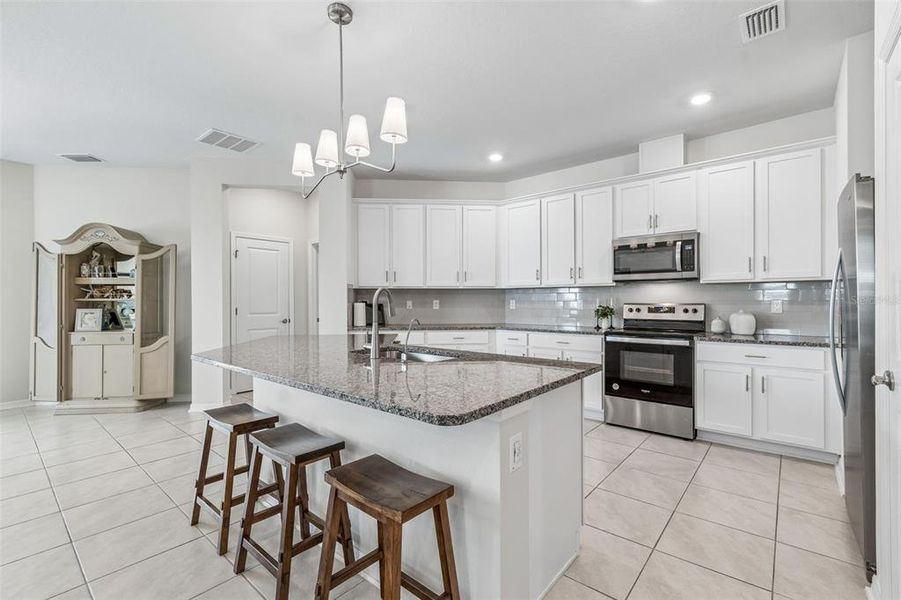 Furnished interior view inside a new home in Riverstone, Land O' Lakes (Image 37). Furnished interior view inside a new home in Riverstone, Land O' Lakes (Image 37).