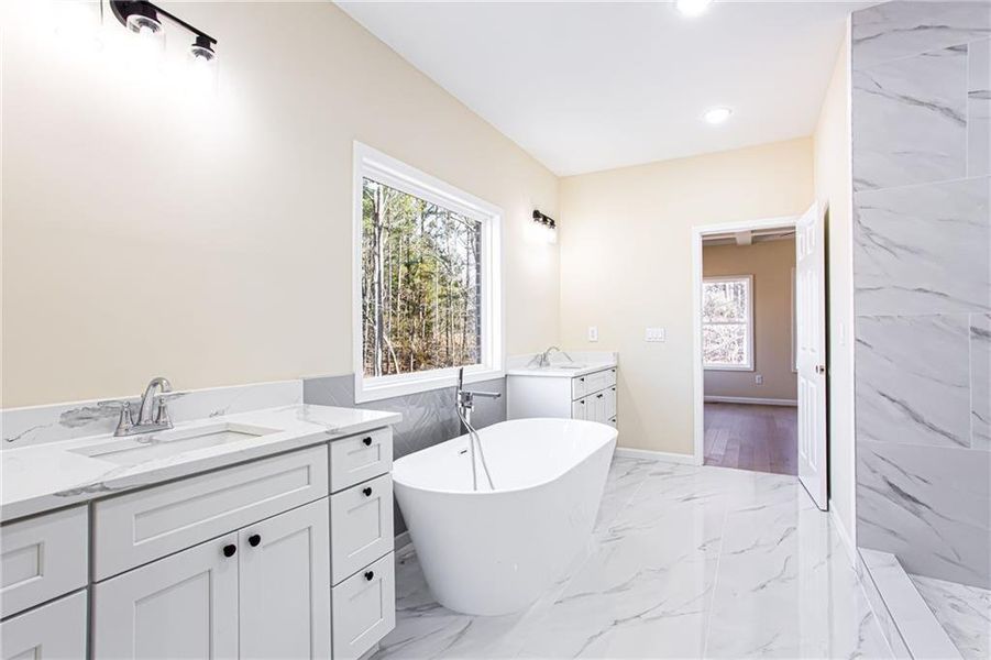 Furnished interior view inside a new home in , McDonough (Image 15).