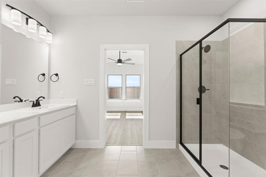 Furnished interior view inside a new home in Las Lomas, Forney (Image 13). Furnished interior view inside a new home in Las Lomas, Forney (Image 13).