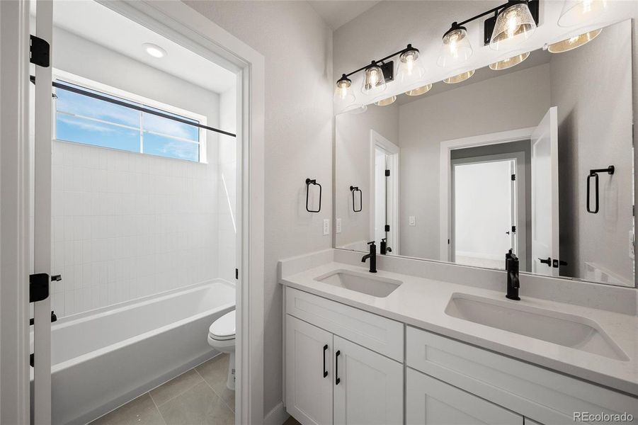 Furnished interior view inside a new home in , Littleton (Image 11).