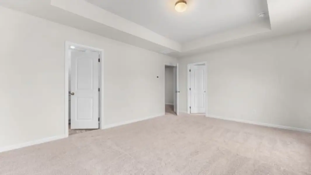 Representative unfurnished interior of a home built from the Bramblewood Townhome by Piedmont Residential in The Retreat at Browns Ridge, Newnan (Image 21).