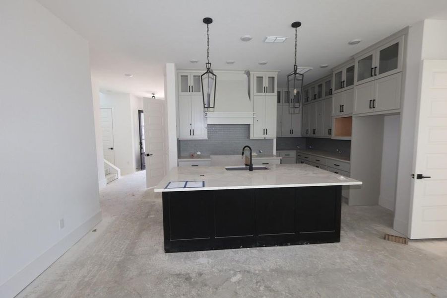 Furnished interior view inside a new home in Easthaven at Bridgeland Central - Horizon Collection, Cypress (Image 15).