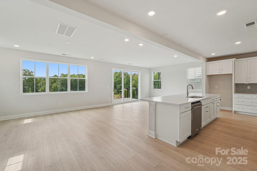 Kitchen and Great room Kitchen and Great room