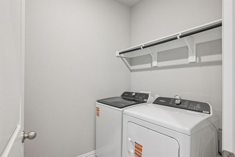 Photo is not of the actual home, but is an inspirational photo of builder’s model home and may depict options, furnishings, and/or decorator features that are not included.