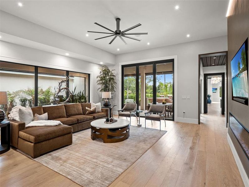 Furnished interior view inside a new home in , Orlando (Image 17).