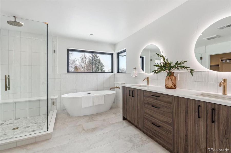 Furnished interior view inside a new home in , Denver (Image 23). Furnished interior view inside a new home in , Denver (Image 23).