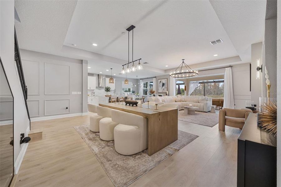 Furnished interior view inside a new home in , Wesley Chapel (Image 14). Furnished interior view inside a new home in , Wesley Chapel (Image 14).