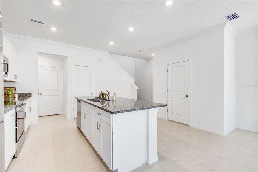 Furnished interior view inside a new home in , Tampa (Image 10). Furnished interior view inside a new home in , Tampa (Image 10).