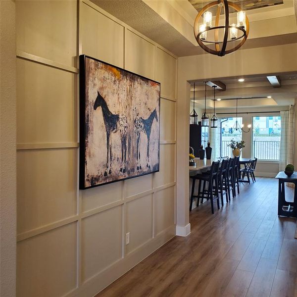 Furnished interior view inside a new home in , Fort Worth (Image 26). Furnished interior view inside a new home in , Fort Worth (Image 26).