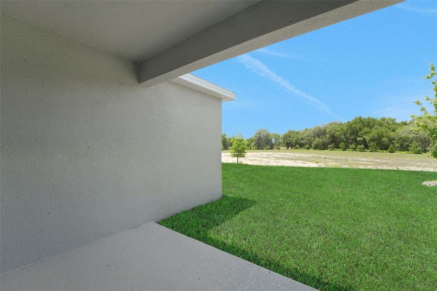 Exterior details and patio area of a home in Reserve at Hammock Oaks, Lady Lake (Image 2). Exterior details and patio area of a home in Reserve at Hammock Oaks, Lady Lake (Image 2).