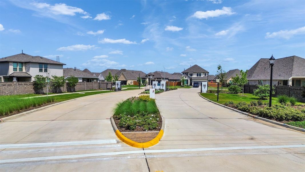 Home located in the Gated section