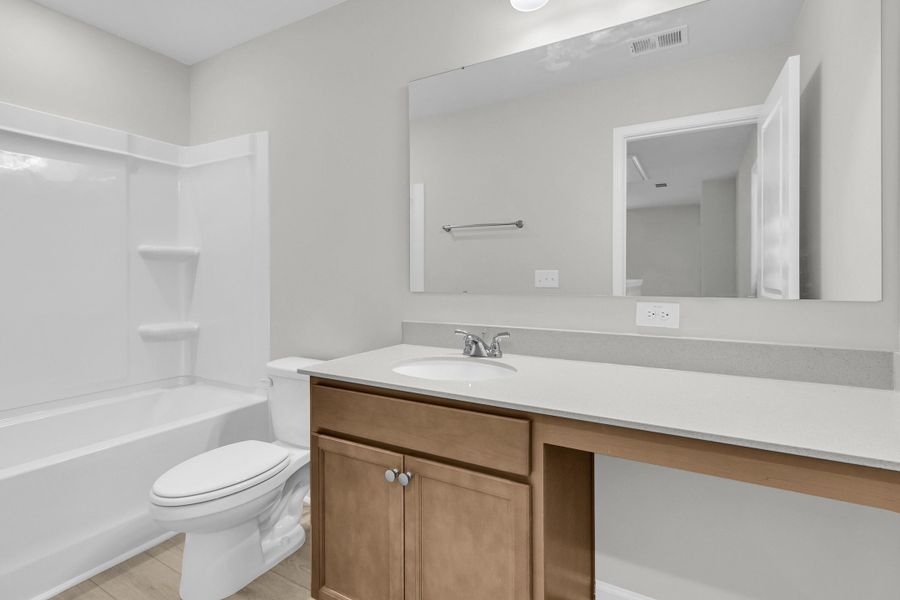 Furnished interior view inside a new home in Central Creek, Goose Creek (Image 12). Furnished interior view inside a new home in Central Creek, Goose Creek (Image 12).