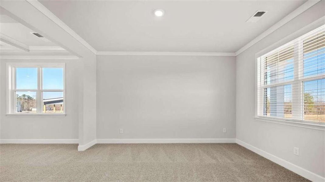 Spacious, unfurnished interior of a new home in Evergreen Crossing, Locust Grove (Image 15).