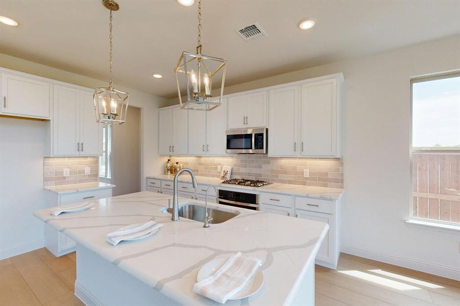 Furnished interior view inside a new home in Vintage Village, Argyle (Image 8). Furnished interior view inside a new home in Vintage Village, Argyle (Image 8).