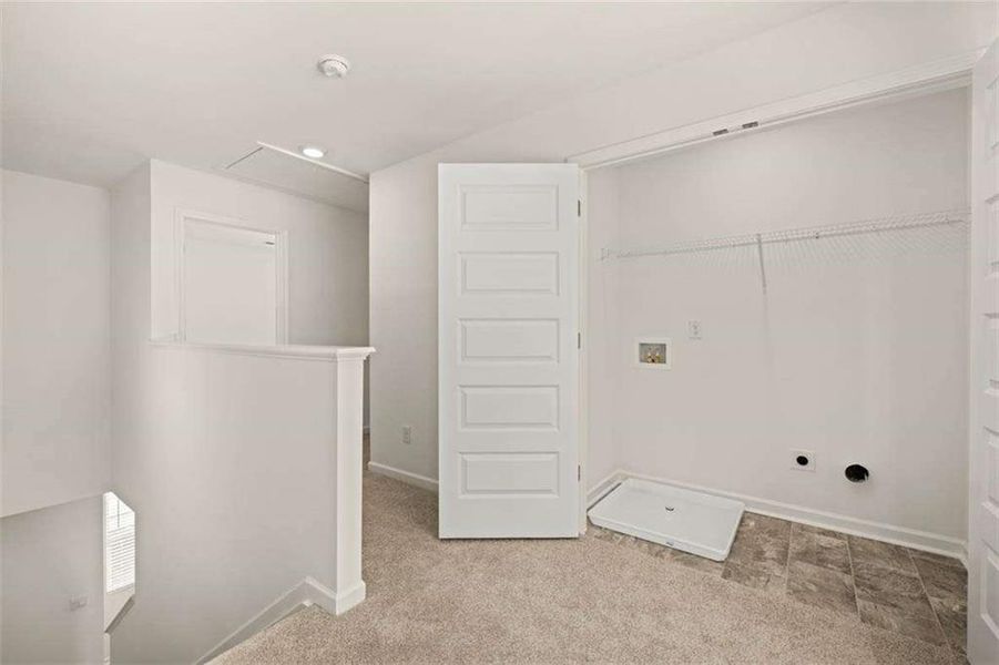 Spacious, unfurnished interior of a new home in Oakchase at Hampton, Hampton (Image 15).